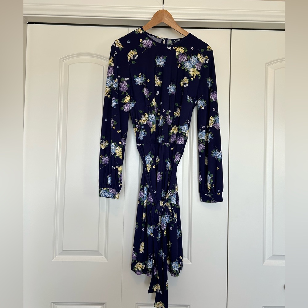 Chaps floral dress